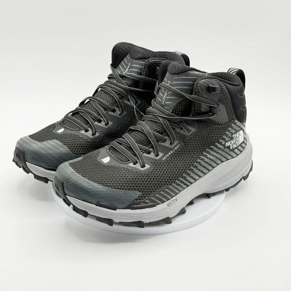 The North Face Vectiv Fastpack Mid Futurelight Size 7 Mens Black/Grey‎ NEW